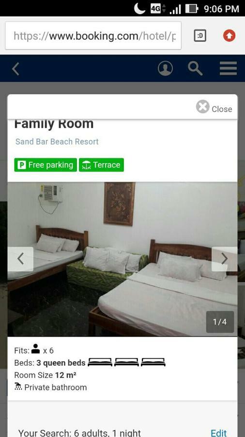 Sand Bar Beach Resort Nasugbu Exterior foto